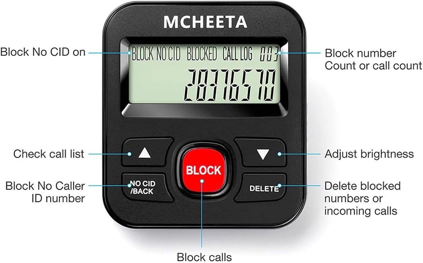 Mcheeta Call Blocker